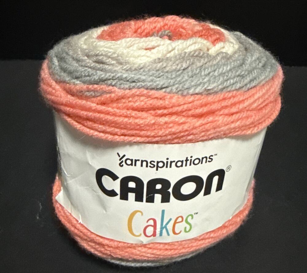 Yarnspirations Caron Cakes Yarn Strawberry Trifle 8.8 OZ 80% Cotton 20% Wool